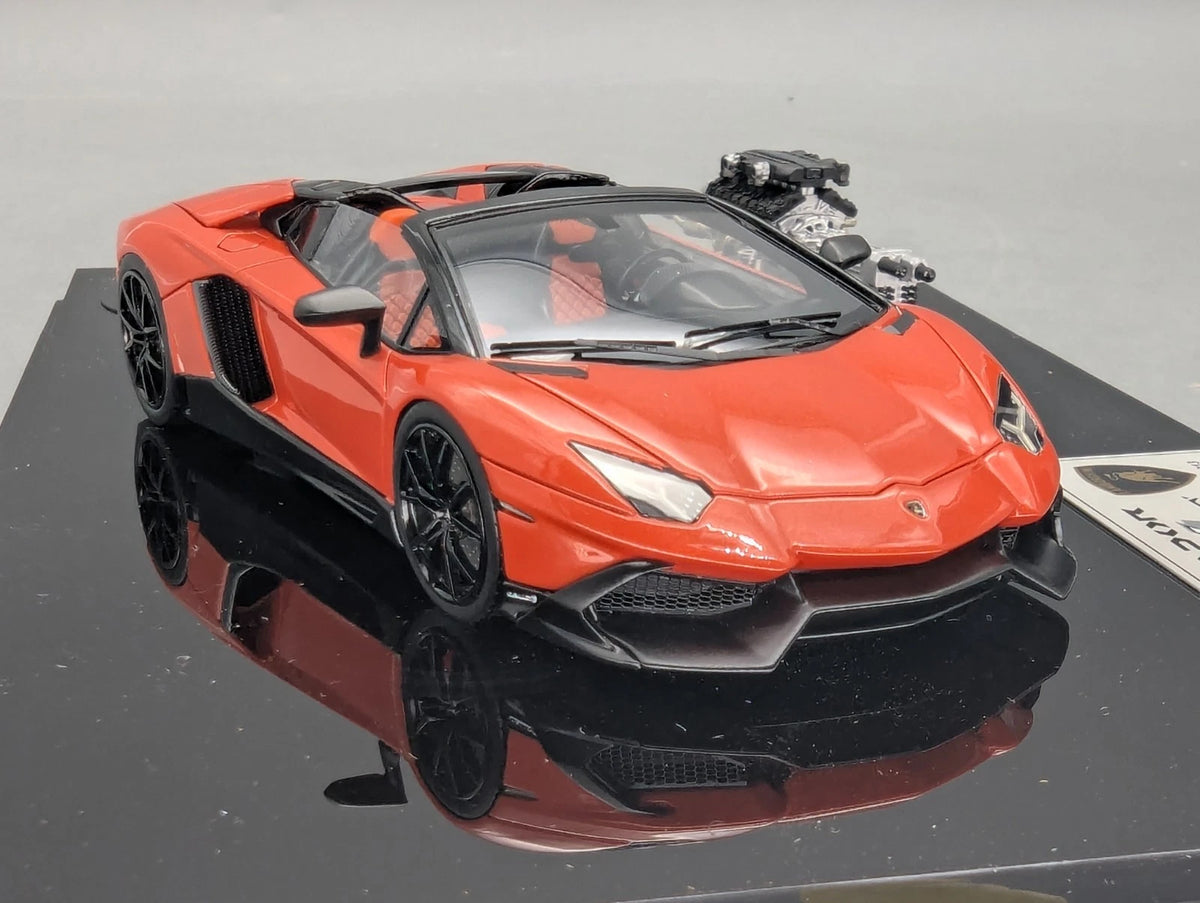 Eidolon Make Up 1:43 Lamborghini Aventador LP720-4 Roadster Engine Set OVP