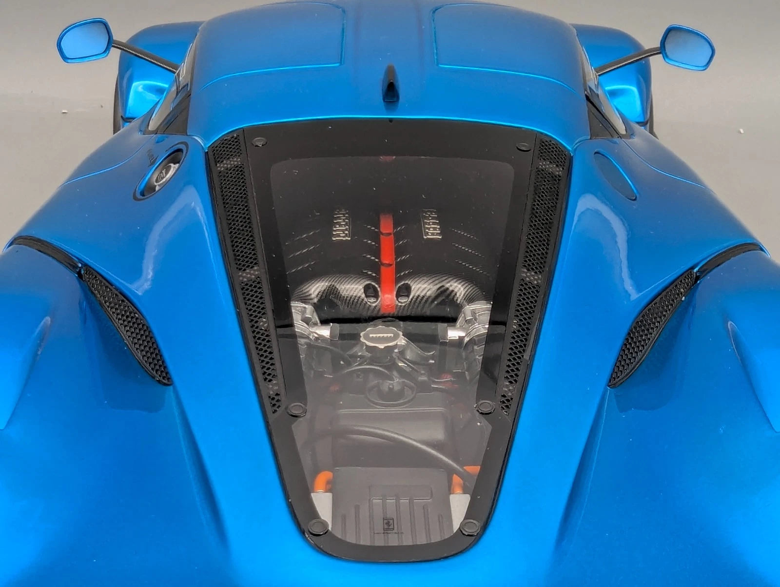 Modellautos 1:12 BBR Ferrari FXX-K 2014 Gloss Blue Emperor UNIKAT Ltd 01/01 OVP