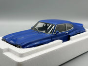 Modellautos 1:18 Minichamps Ford Capri RS 3100 1974 Blau mit OVP