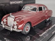 Modellautos 1:43 Minichamps Bentley R-Type Continental 1955 Rot mit OVP