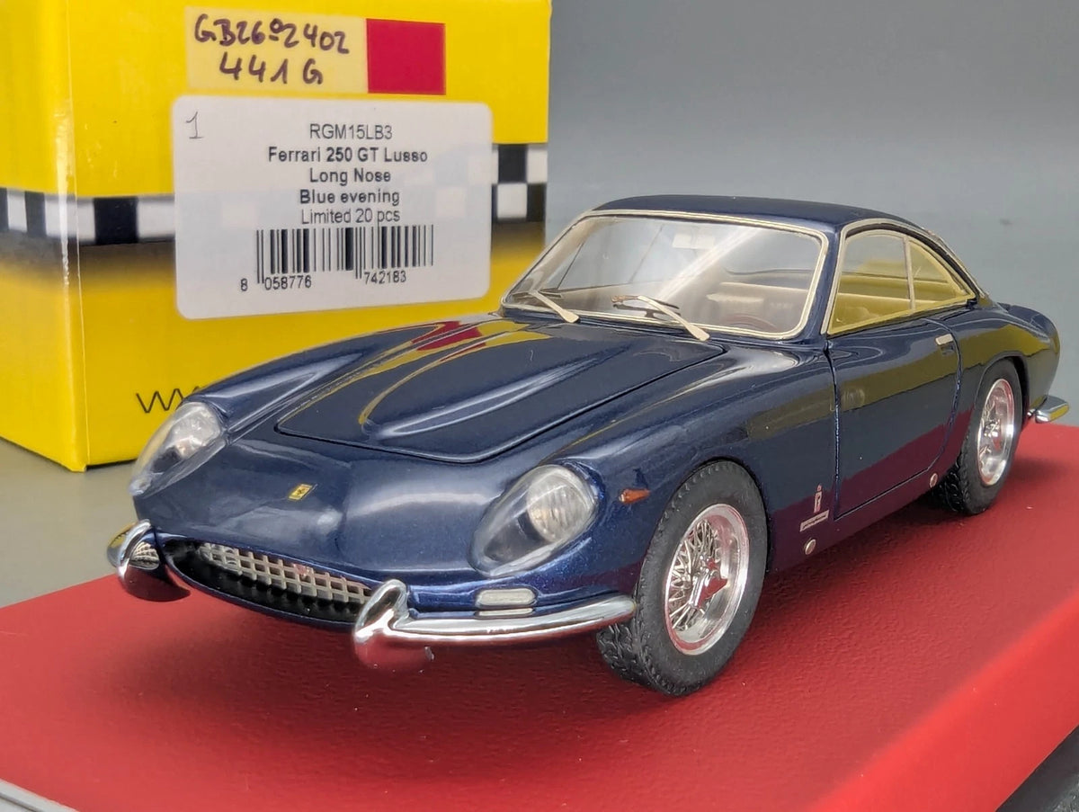 Modellautos 1:43 BBR RGM Ferrari 250 GT Lusso Longnose S/N 4335 GT Ltd 01/20 OVP