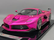 Modellautos 1:12 BBR Ferrari FXX-K 2014 Flash Pink Ltd 01/01 Vitrine OVP