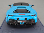 Modellautos 1:43 BBR Executive Calsito Ferrari SF90 Stradale Blue Ltd 02/21 OVP