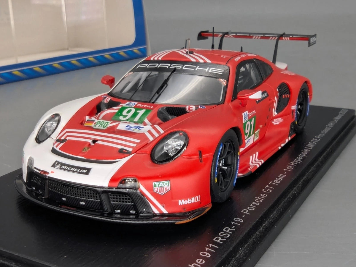 Modellautos 1:43 Spark S7983 Porsche 911 RSR-19 1.Pole 24h Le Mans 2020 #91 OVP