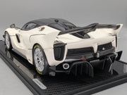 Modellautos 1:12 BBR Ferrari FXX-K EVO Met Italian White Ltd 01/01 Vitrine OVP