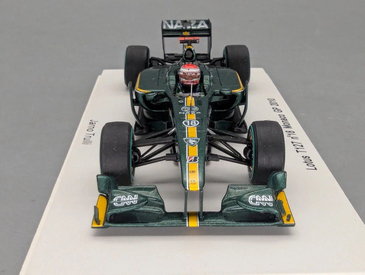 Modellautos 1:43 Spark S3008 Lotus T127 Monaco GP 2010 #18 Jarno Trulli OVP