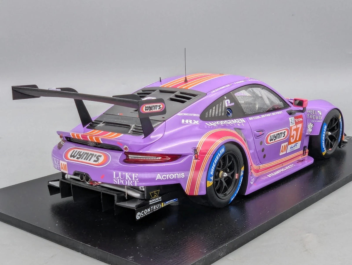 Modellautos 1:18 Spark Porsche 911 RSR 24h Le Mans 2020 #57 mit OVP