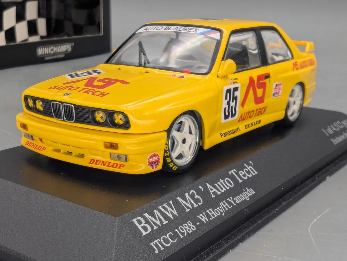 Modellautos 1:43 Minichamps BMW M3 Auto Tech JTCC 1988 #35 mit OVP