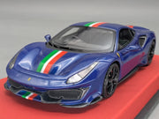 Modellautos 1:43 BBR Concept43 Ferrari 488 Pista RHD Blu TdF Ltd 01/20 OVP