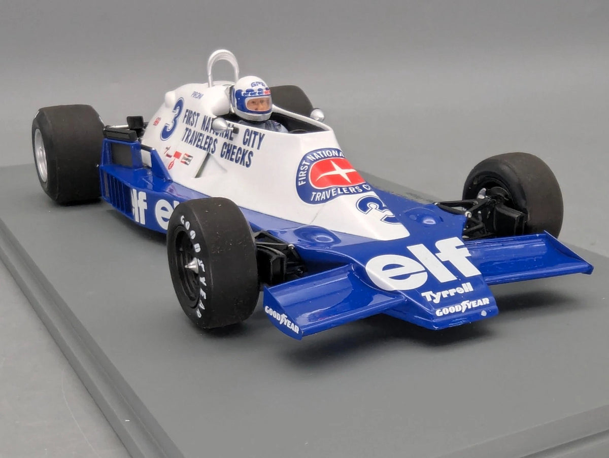Modellautos 1:18 Spark 18S721 Tyrrell 008 Monaco GP '78 #3 Pironi BESCHÄDIGT OVP