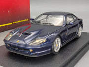 Modellautos 1:43 BBR Ferrari 550 Maranello 1996 Blau Met. mit Vitrine + OVP