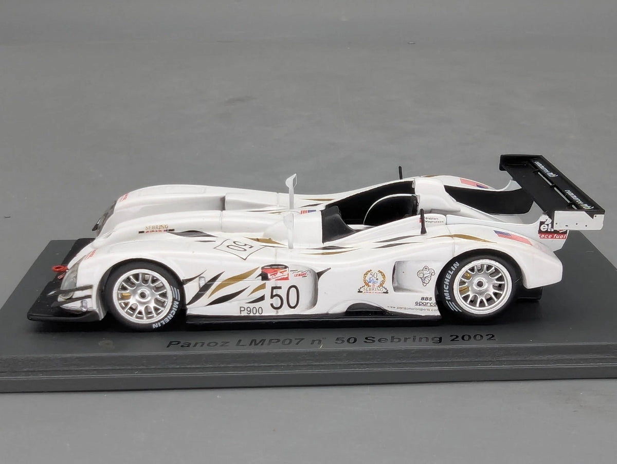 Modellautos 1:43 Spark Panoz LMP07 Sebring 2002 #50 mit OVP
