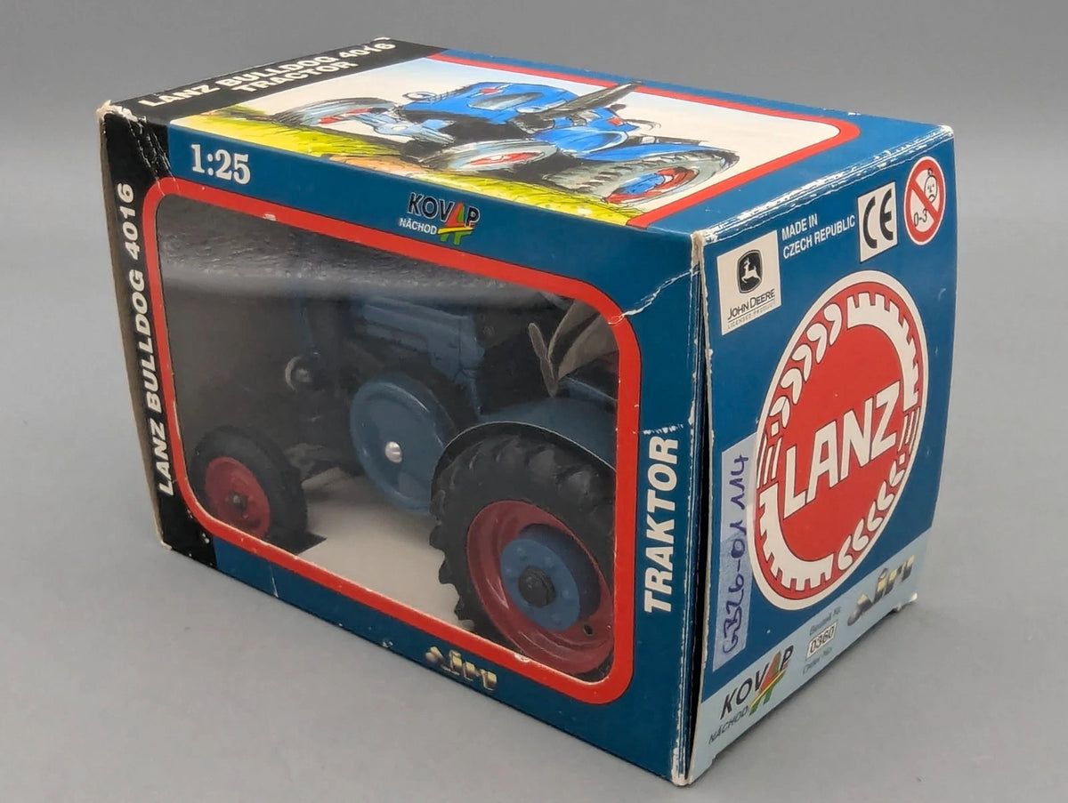Traktor Modell 1:25 Kovap Lanz Bulldog 4016 Blech mit Uhrwerkantrieb mit OVP