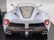 Modellautos 1:18 BBR Ferrari LaFerrari 2013 Silver Alloy Lt 03/10 OVP