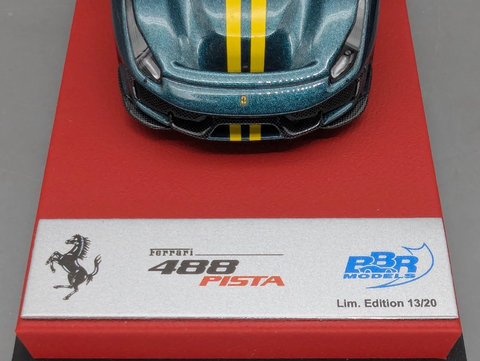 Modellautos 1:43 BBR Concept43 Ferrari 488 Pista LHD Verde Scuro Ltd 01/20 OVP
