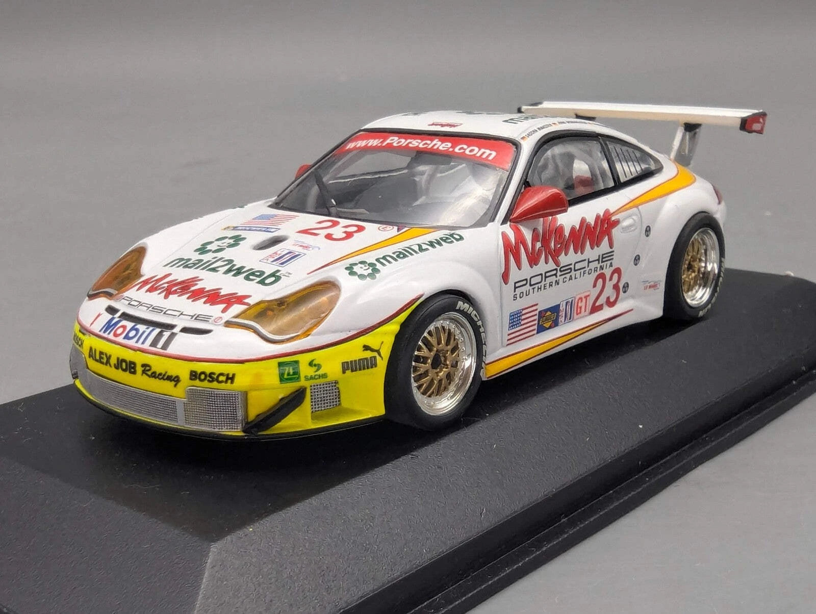 Modellautos 1:43 Minichamps Porsche 911 996 GT3 RS WINNER 24h Daytona #23 OVP