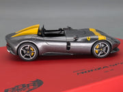 Modellautos 1:43 BBR  Ferrari Monza SP2 Metallic Silver Ltd 01/05 OVP