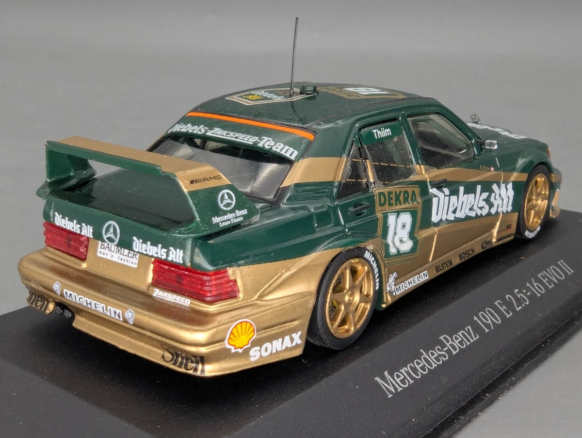 Modellautos 1:43 Minichamps Mercedes 190E EVO2 DTM 1992 #18 Thiim  Dealer OVP