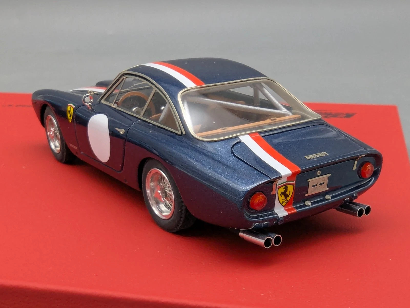 Modellautos 1:43 BBR  Ferrari 250 GT The Racing Lusso LHD RHD Set 2-tlg. 1/3 OVP