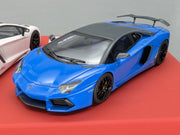 Eidolon Make Up 1:43 Lamborghini Aventador LP760-2 Blau und Weiß 2tlg Set OVP
