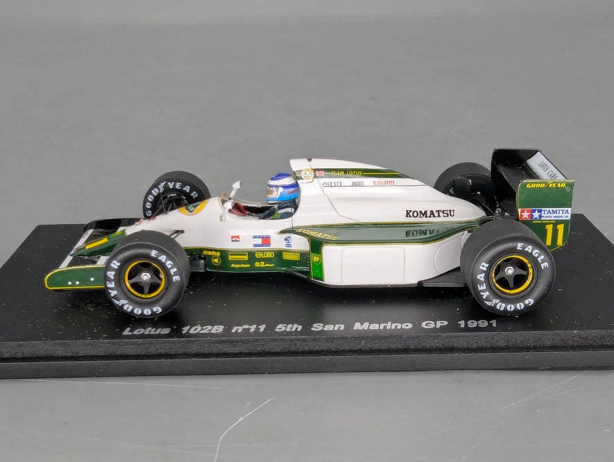 Modellautos 1:43 Spark S1676 Lotus 102B San Marino GP 1991 #11 M. Hakkinen OVP
