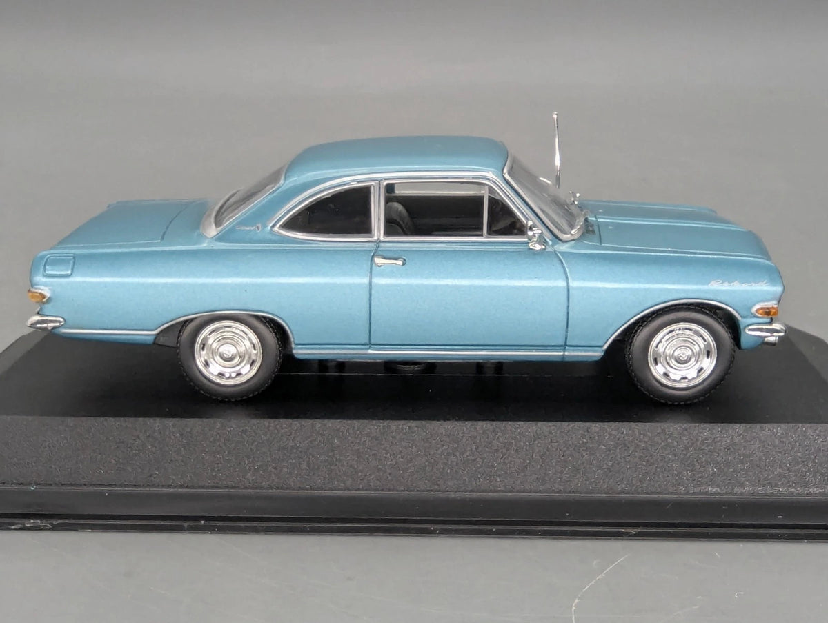 Modellautos 1:43 Minichamps Opel Rekord A Coupe 1962 Turquoise Metallic mit OVP
