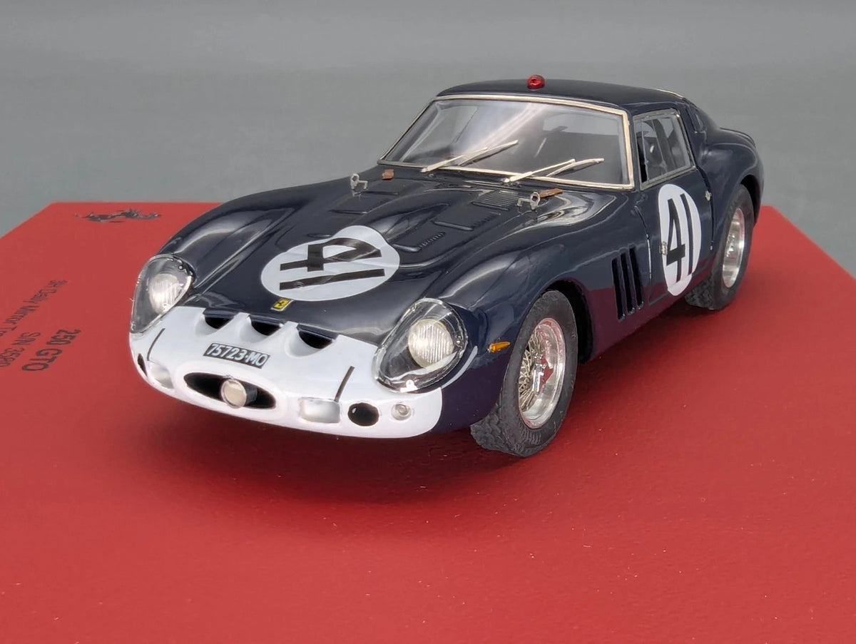 Modellautos 1:43 BBR Ferrari 250 GTO WINNER 3h 1962 Ltd 01/05 #41 Parkes mit OVP