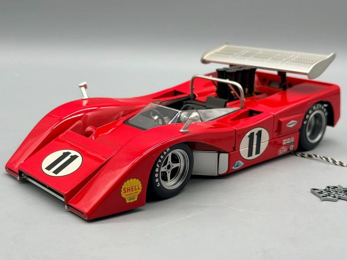 Modellautos 1:18 GMP McLaren M8B Low Wing L.Motschenbacher #11 mit OPV