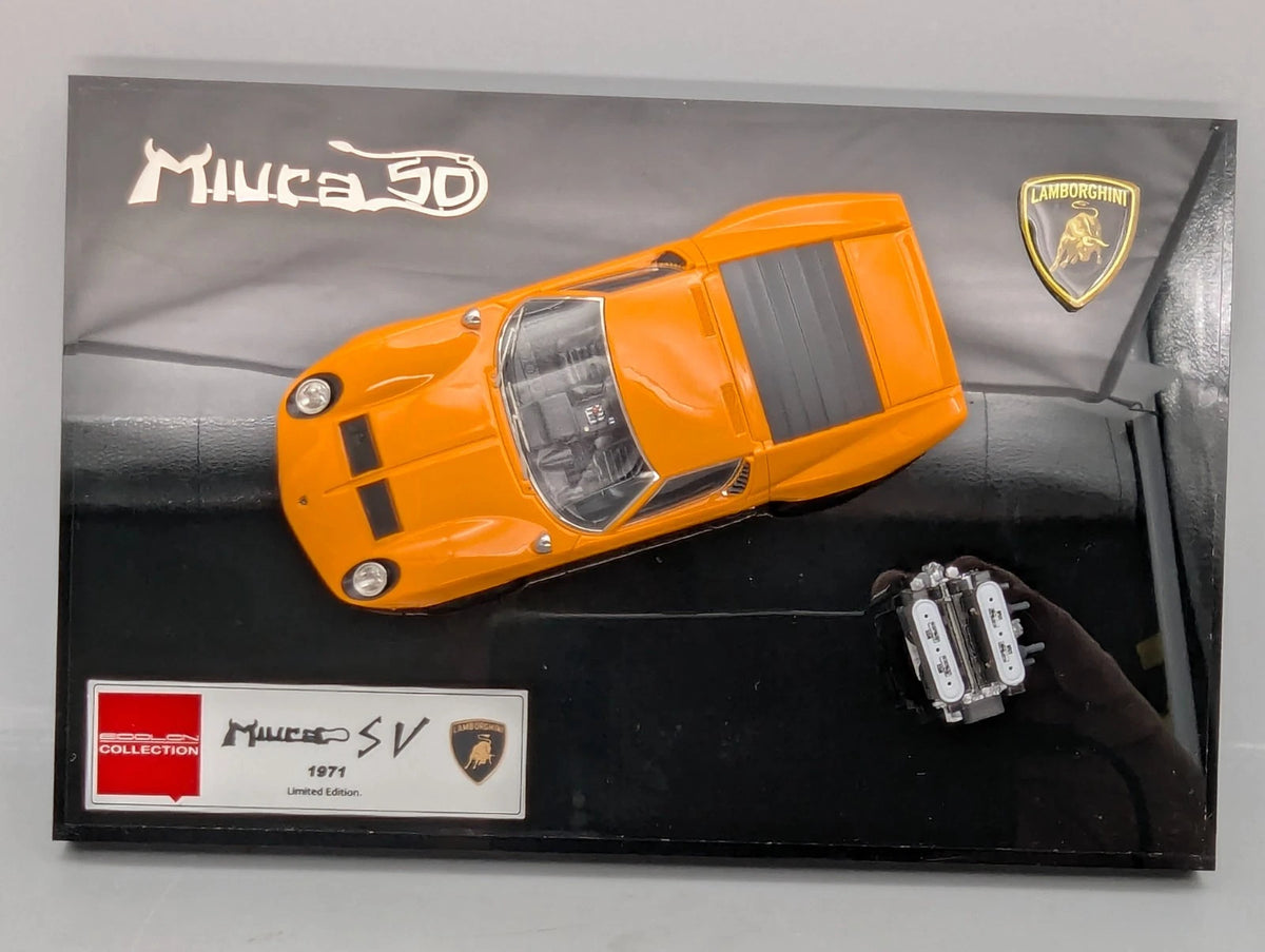 Eidolon Make Up 1:43 Lamborghini Miura P400 SV 1971 Red Engine Set mit OVP