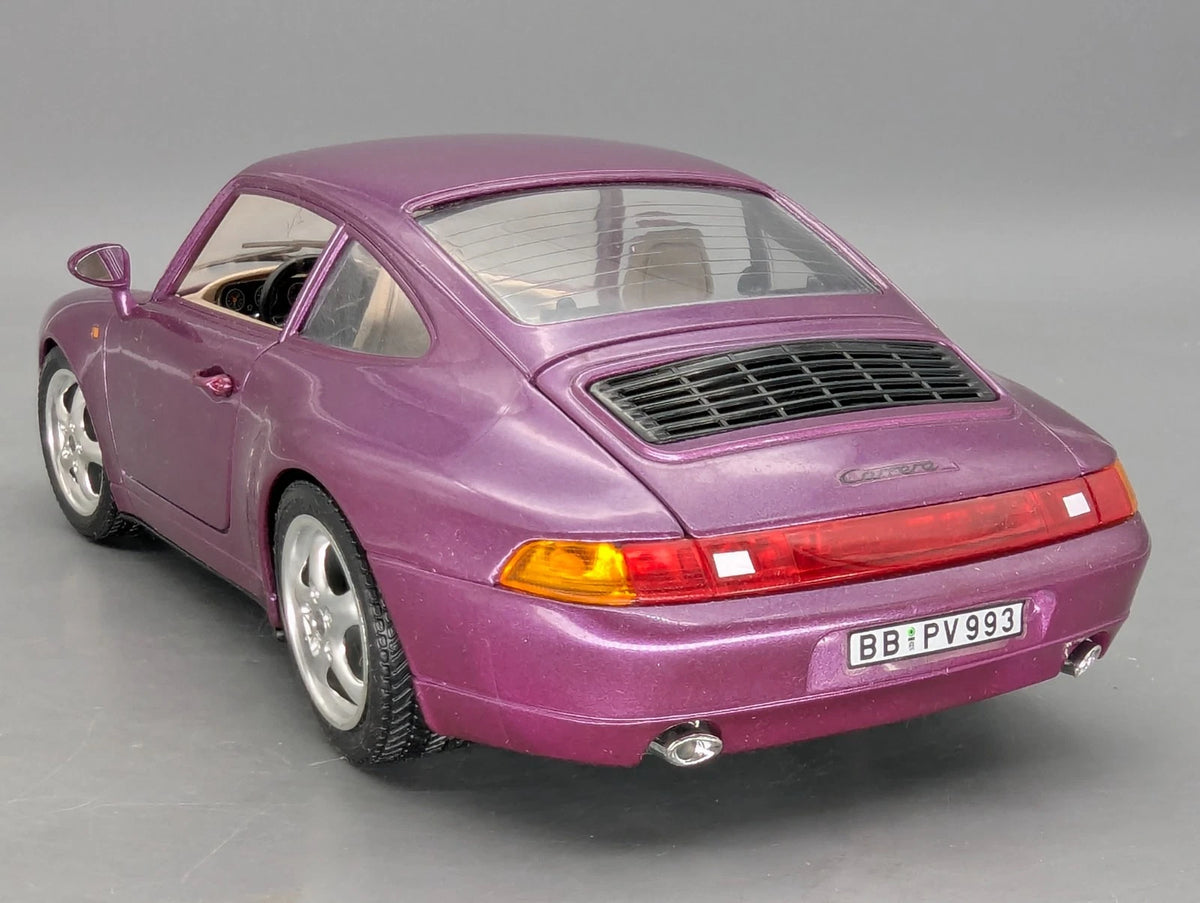 Modellautos 1:18 Bburago Diamonds Edition Porsche 911 Carrera 1993 Lila mit OVP