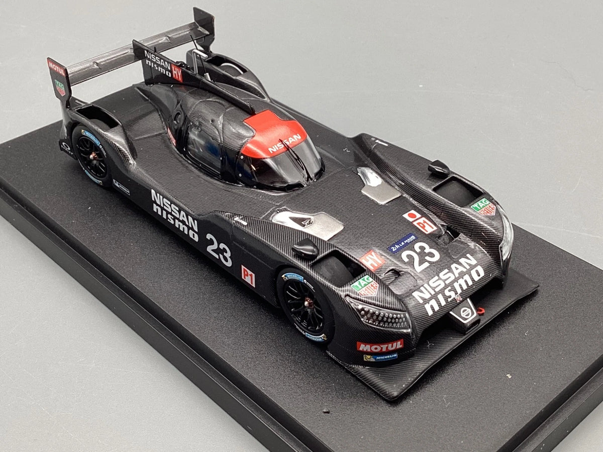 Modellautos 1:43 Ebbro Nissan GT-R LM Nismo 2015 Test Car #23 mit OVP
