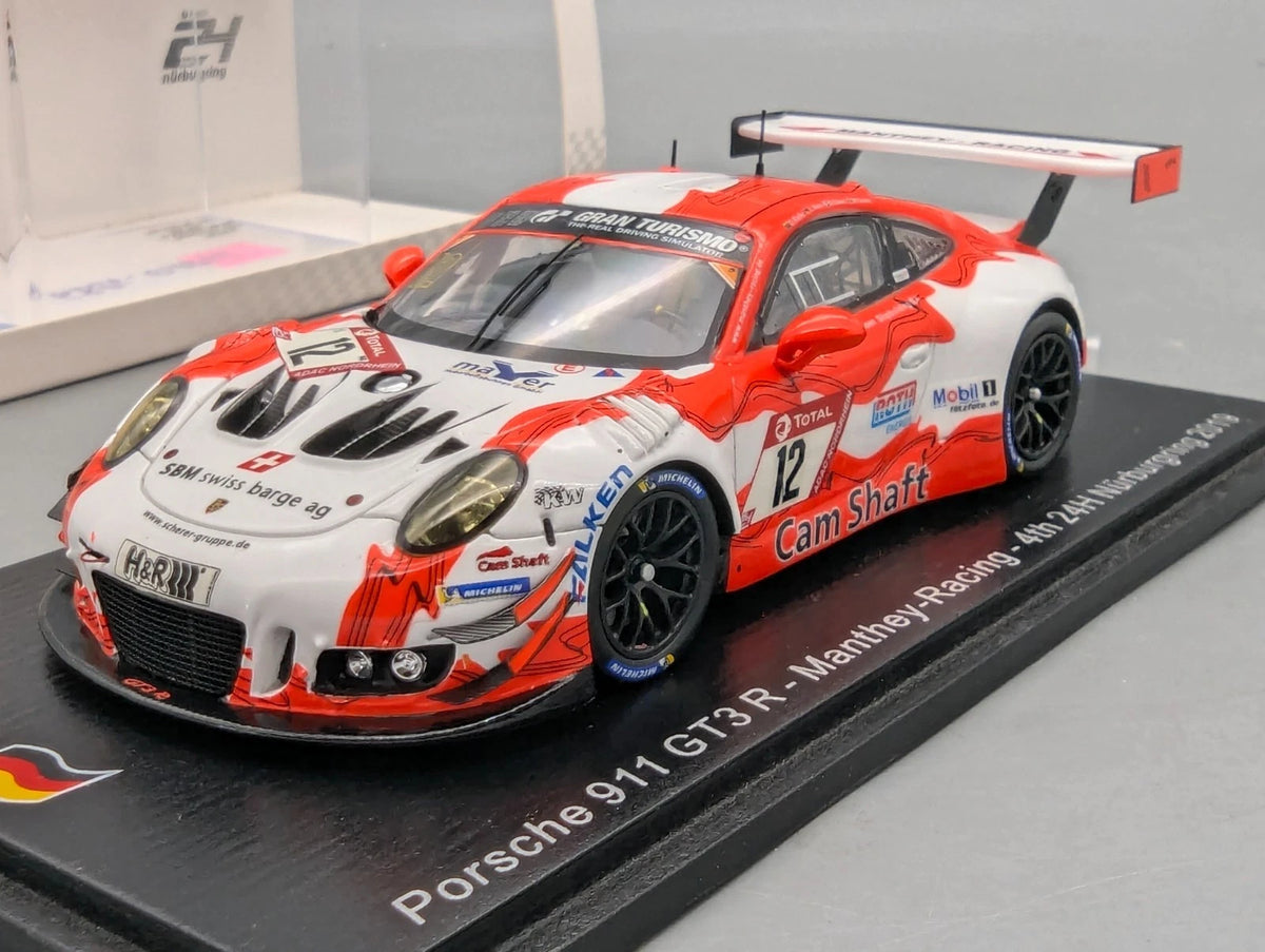 Modellautos 1:43 Spark SG524 Porsche 911 GT3 R 24H Nürburgring 2019 #12 OVP