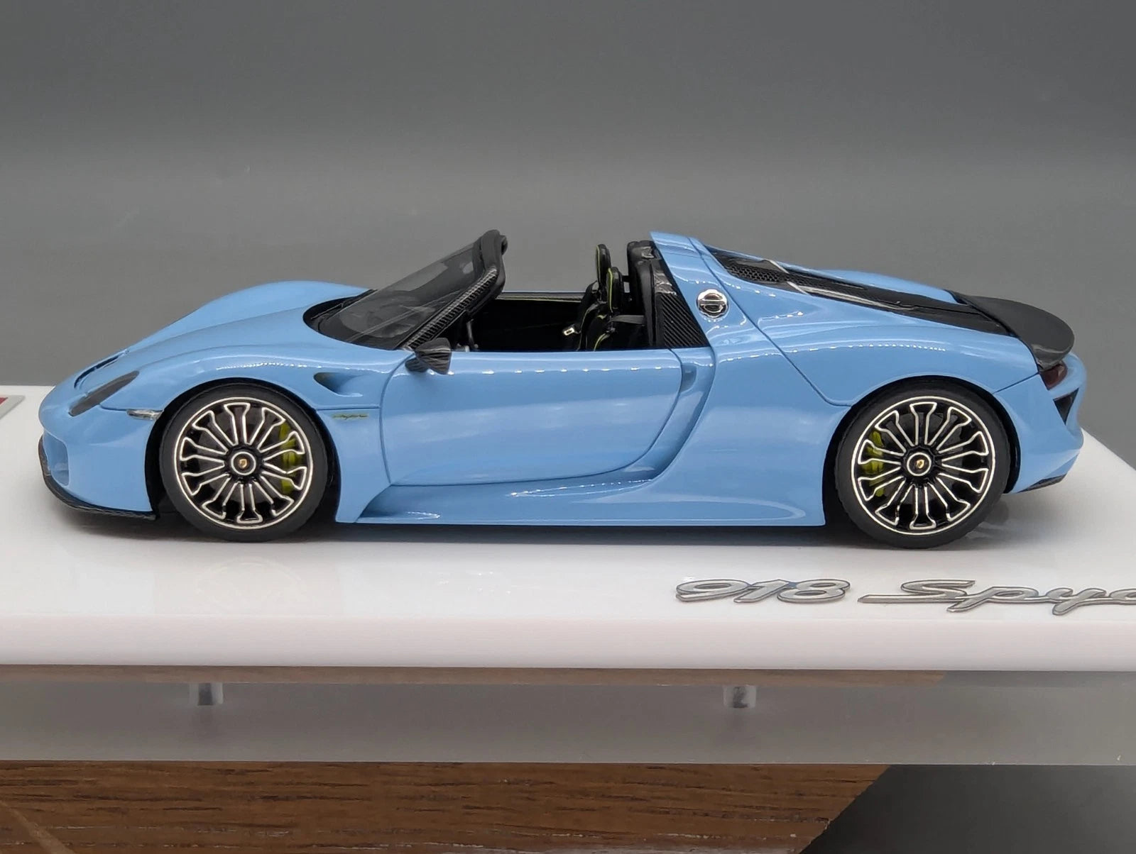 Eidolon Make Up 1:43 Porsche 918 Spyder 2011 Gulf Blue Ltd 19/100 mit OVP