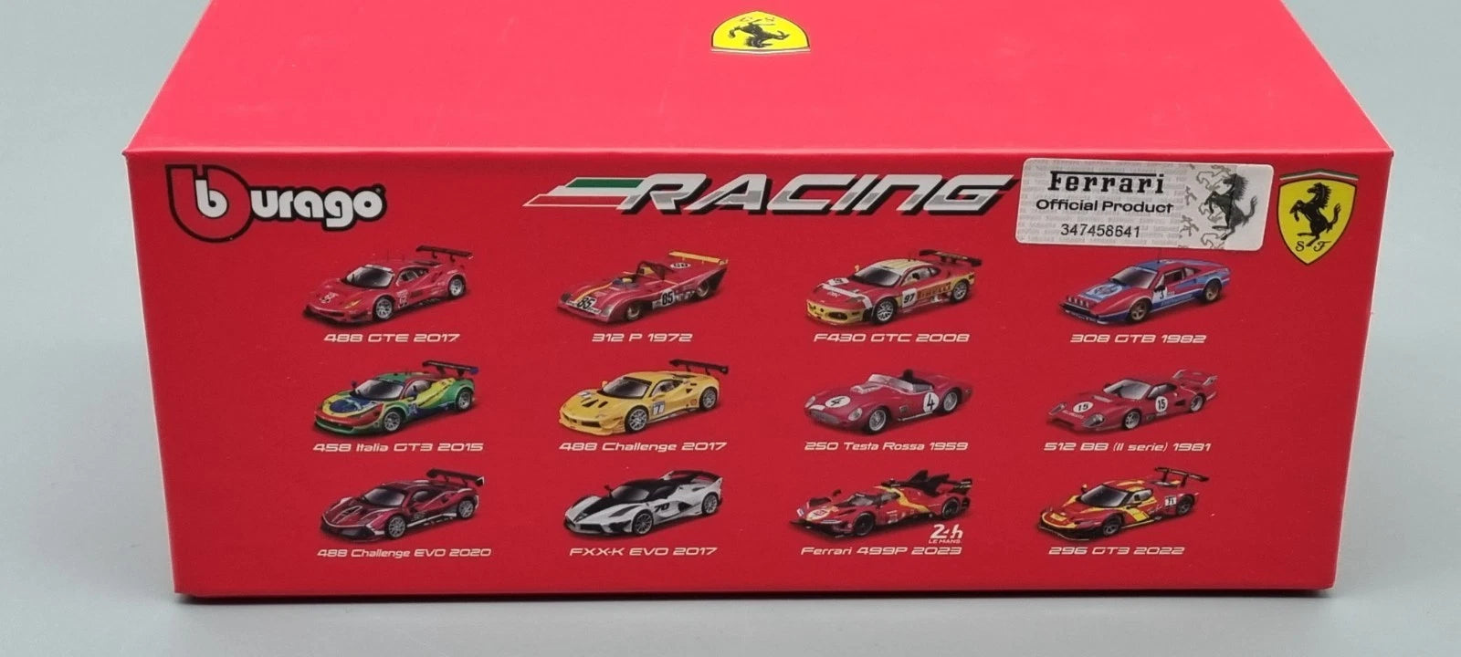 Modellautos 1:43 Bburago Racing Ferrari 308 GTB Rallye Monte Carlo 1982 #3 OVP