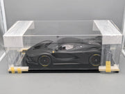 Modellautos 1:12 BBR Ferrari FXX-K Matt Black Ltd 03/05 Vitrine OVP