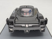 Modellautos 1:43 BBR Ferrari FXX  2006 Black Matt mit Vitrine OVP