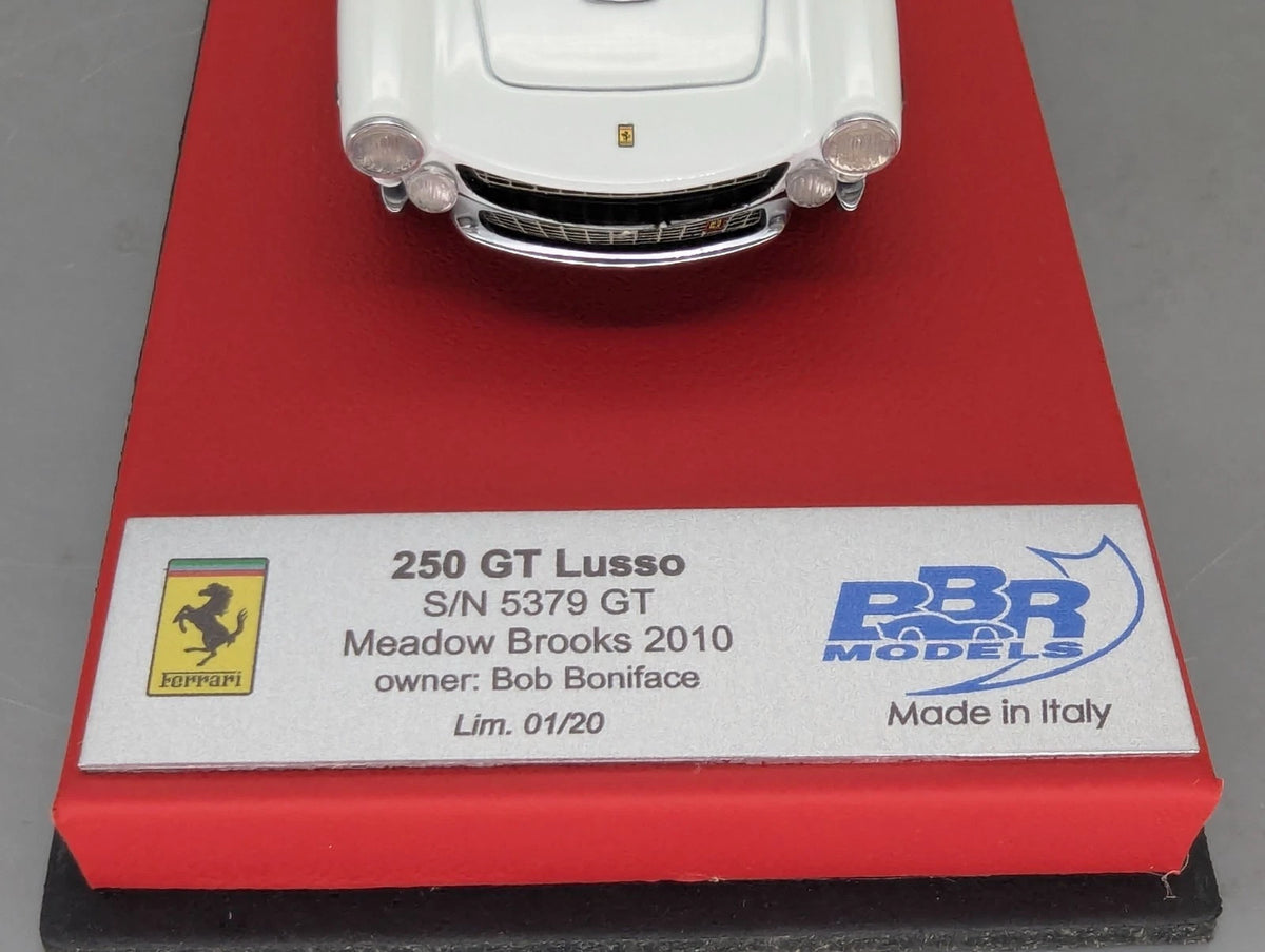 Modellautos 1:43 BBR Ferrari 250 GT Lusso S/N 5379 GT 2010 Ltd 01/20 in OVP