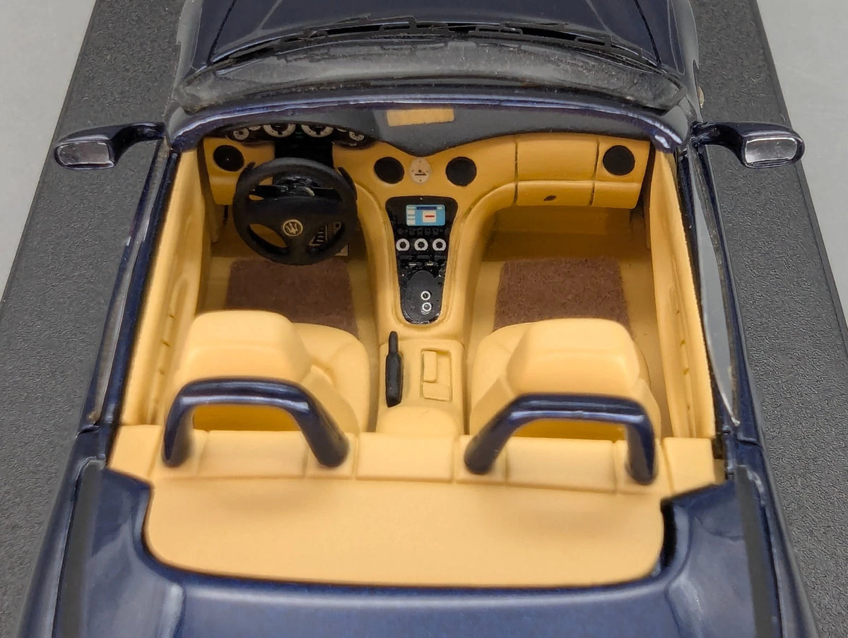 Modellautos 1:43 BBR Maserati 4200 Spyder 2001 Blau Metallic mit OVP