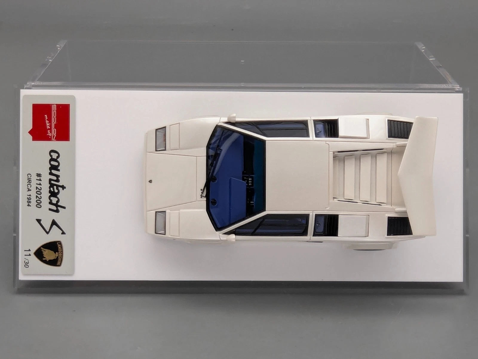 Eidolon Make Up Mini Werks 1:43 Lamborghini Countach LP400S 1984 Pearl 11/30 OVP