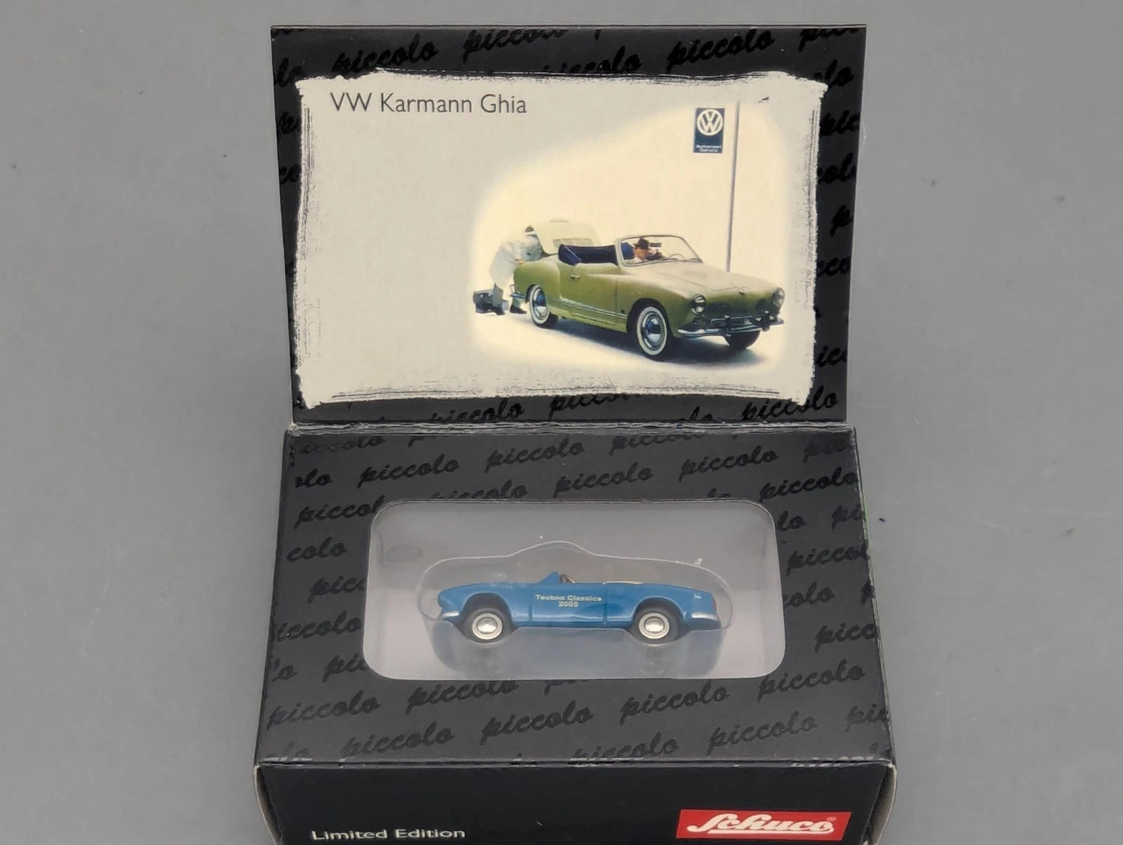 Modellautos 1:90 Schuco Piccolo Volkswagen VW Karmann Ghia Cabrio 500 pcs. OVP