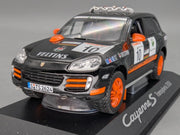 Modellautos 1:43 Minichamps Porsche Cayenne Transsyberia 2008 #10 WAP Dealer OVP