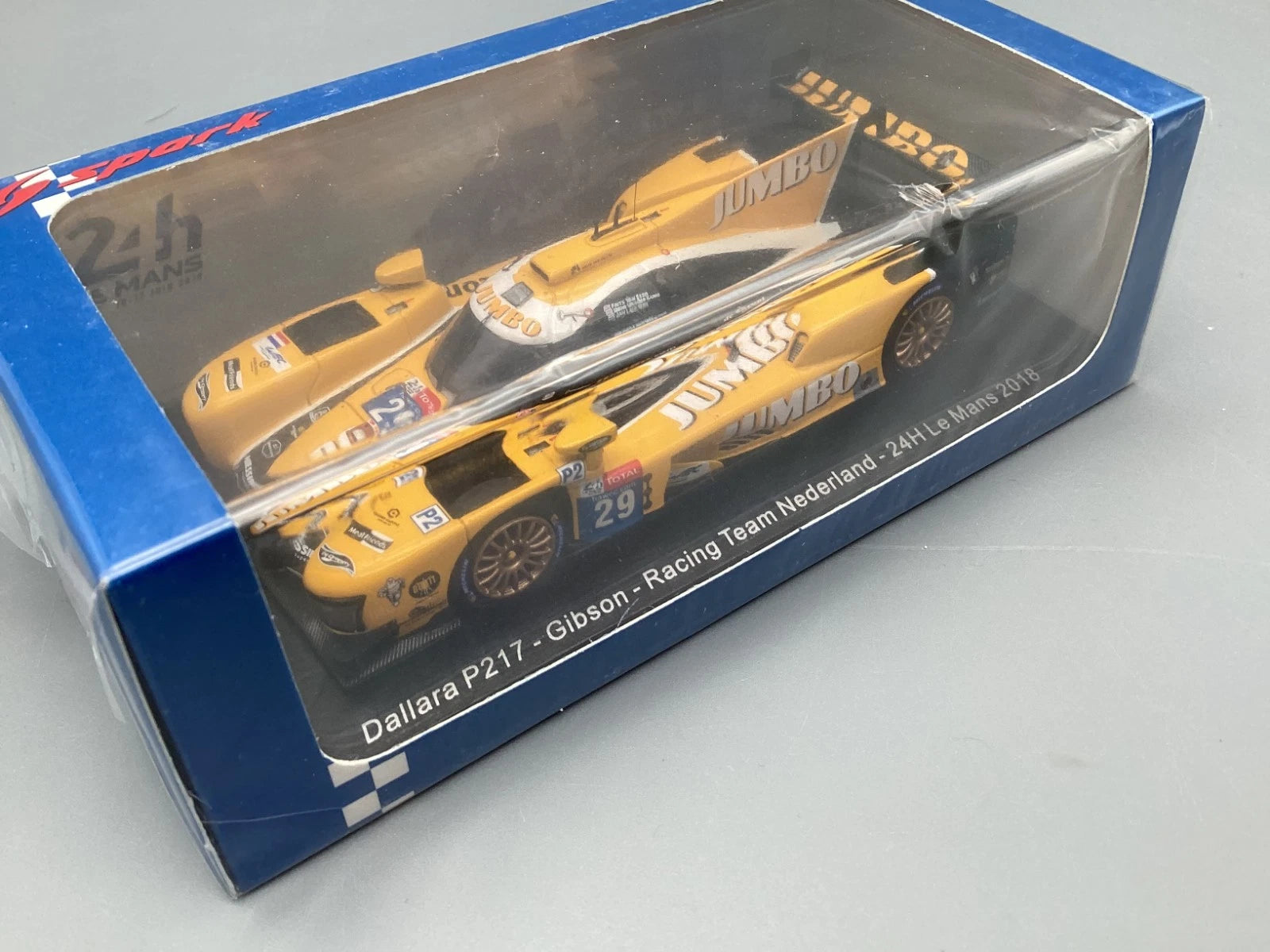 Modellautos 1:43 Spark Dallara P217 Gibson Nederland LM 2018 #29 OVP ungeöffnet