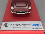Modellautos 1:43 BBR Ferrari 250 GT Pininfarina Coupe 1960 10/20 OVP