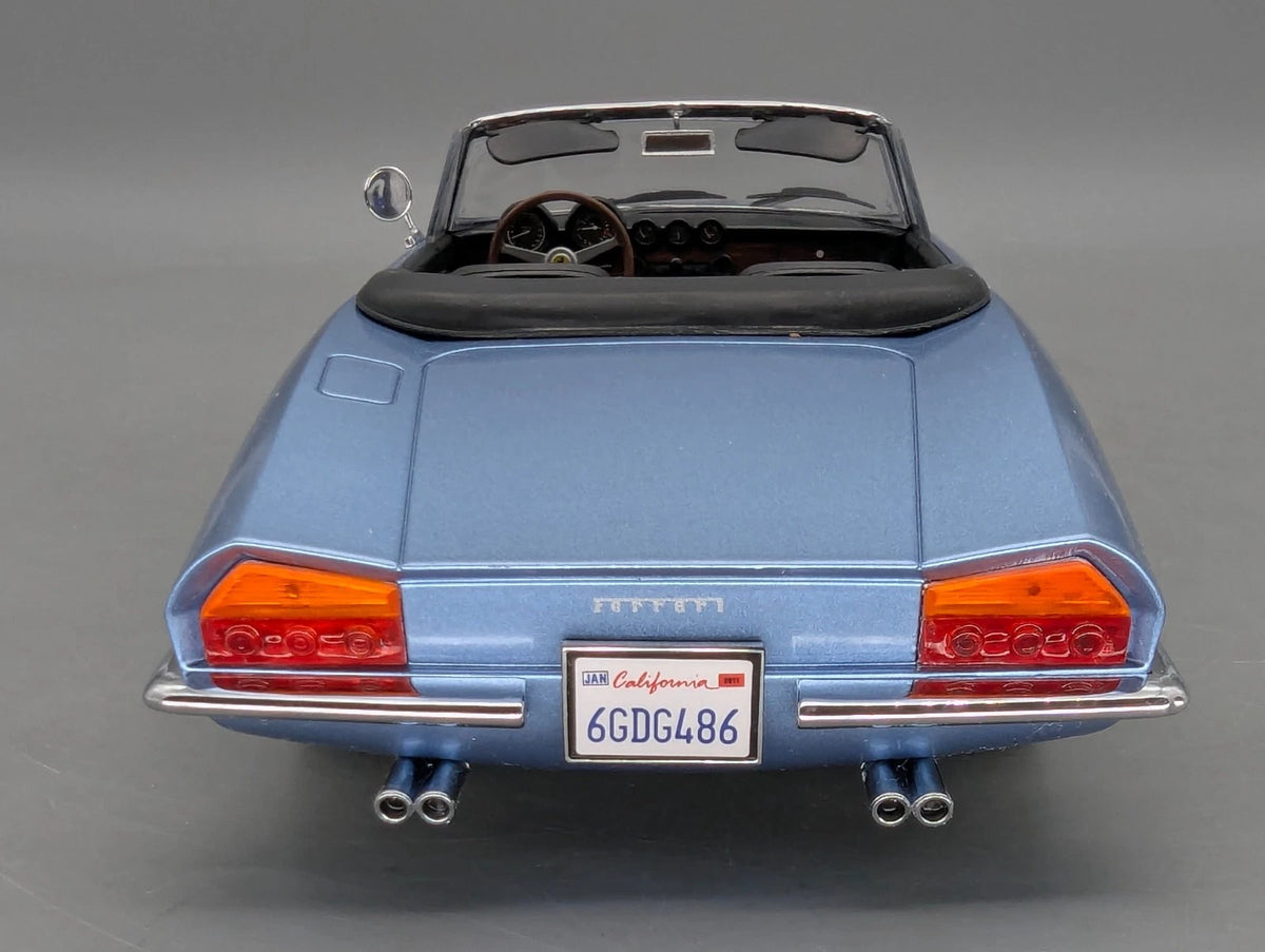 Modellautos 1:18 KK-Scale 180052 Ferrari 365 California Blau Metallic mit OVP
