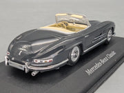 Modellautos 1:43 Minichamps Mercedes Benz 300 SL Graphitgrau Roadster Dealer OVP