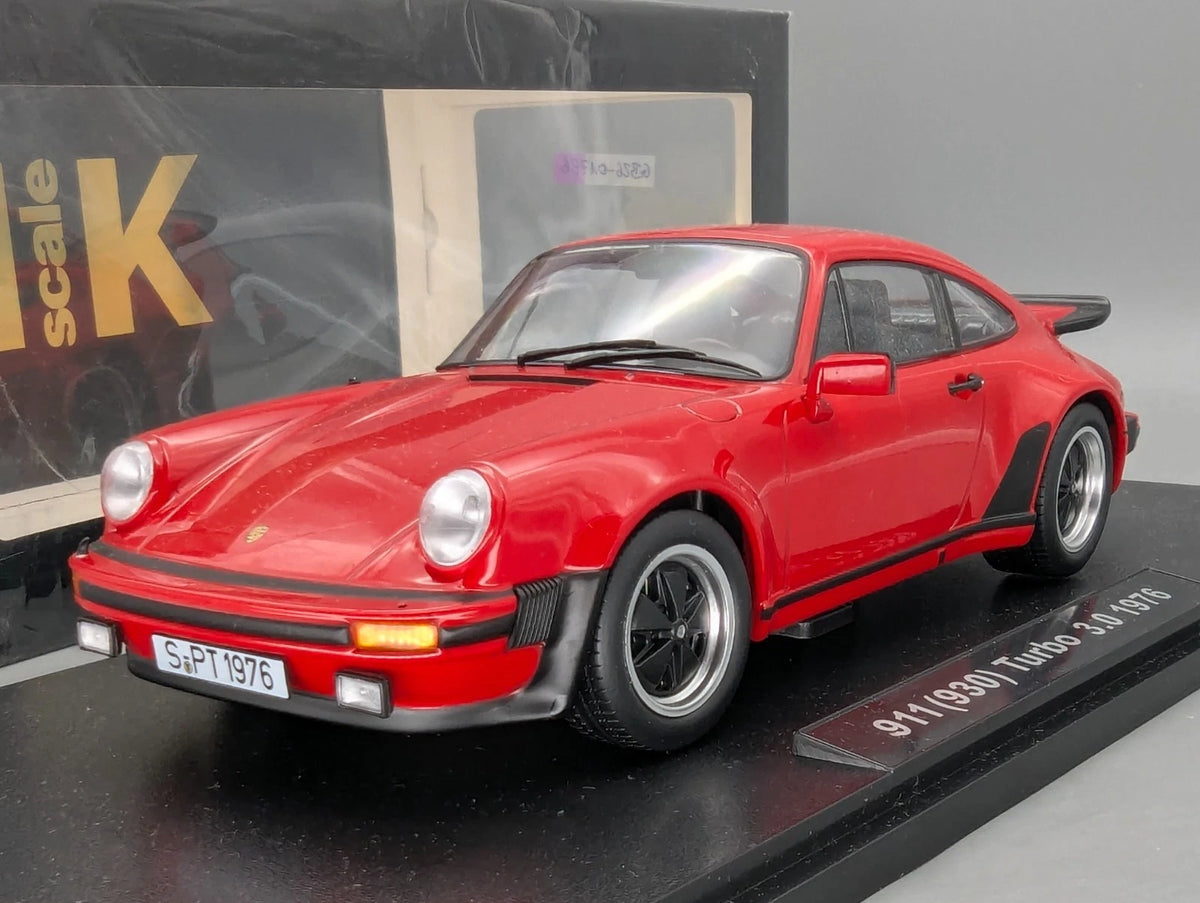 Modellautos 1:18 KK-Scale Porsche 911 930 Turbo 3.0 1976 Rot mit OVP