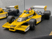 Modellautos 1:43 Quartzo Renault RS01/1 British GP 1977 #15 Jabouille Vitrine