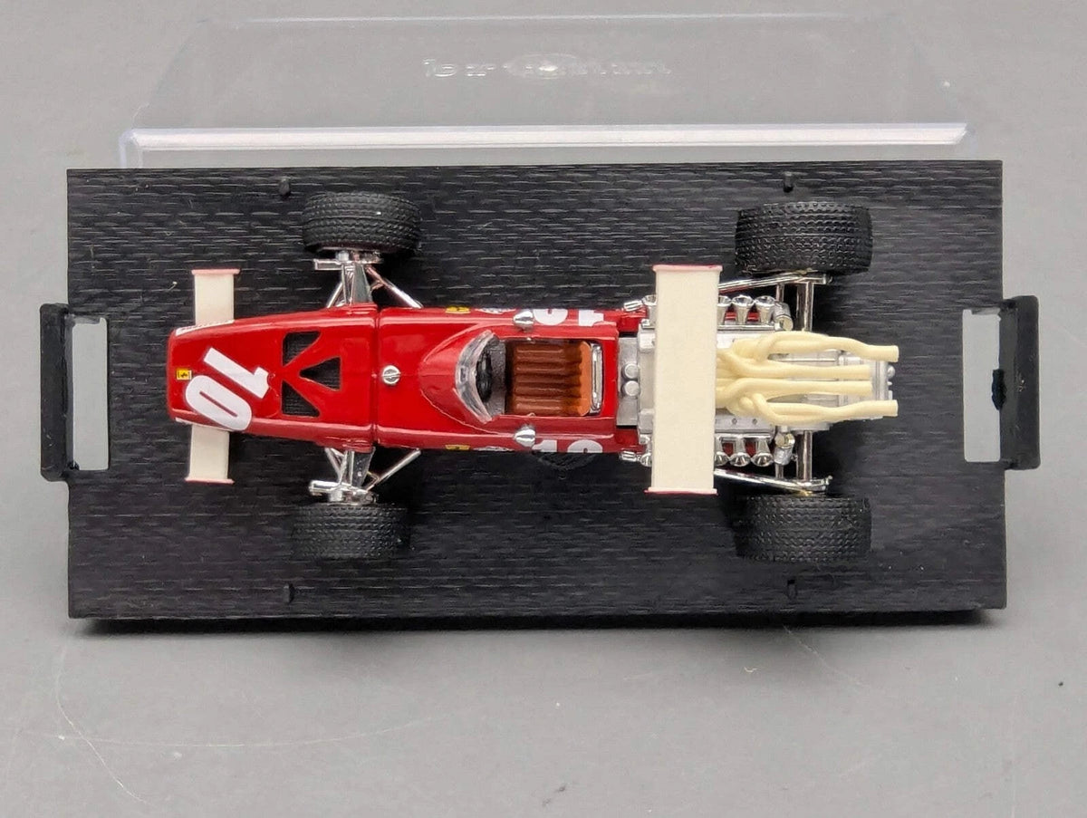 Modellautos 1:43 Brumm Ferrari 312 F.1  GP Italia 1969 #10 Pedro Rodriguez OVP