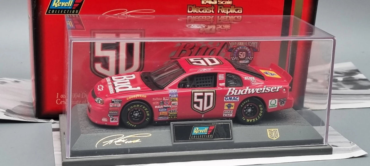 Modellautos Nascar 1:43 Revell Chevrolet Monte Carlo 50 years Budweiser 1998 OVP