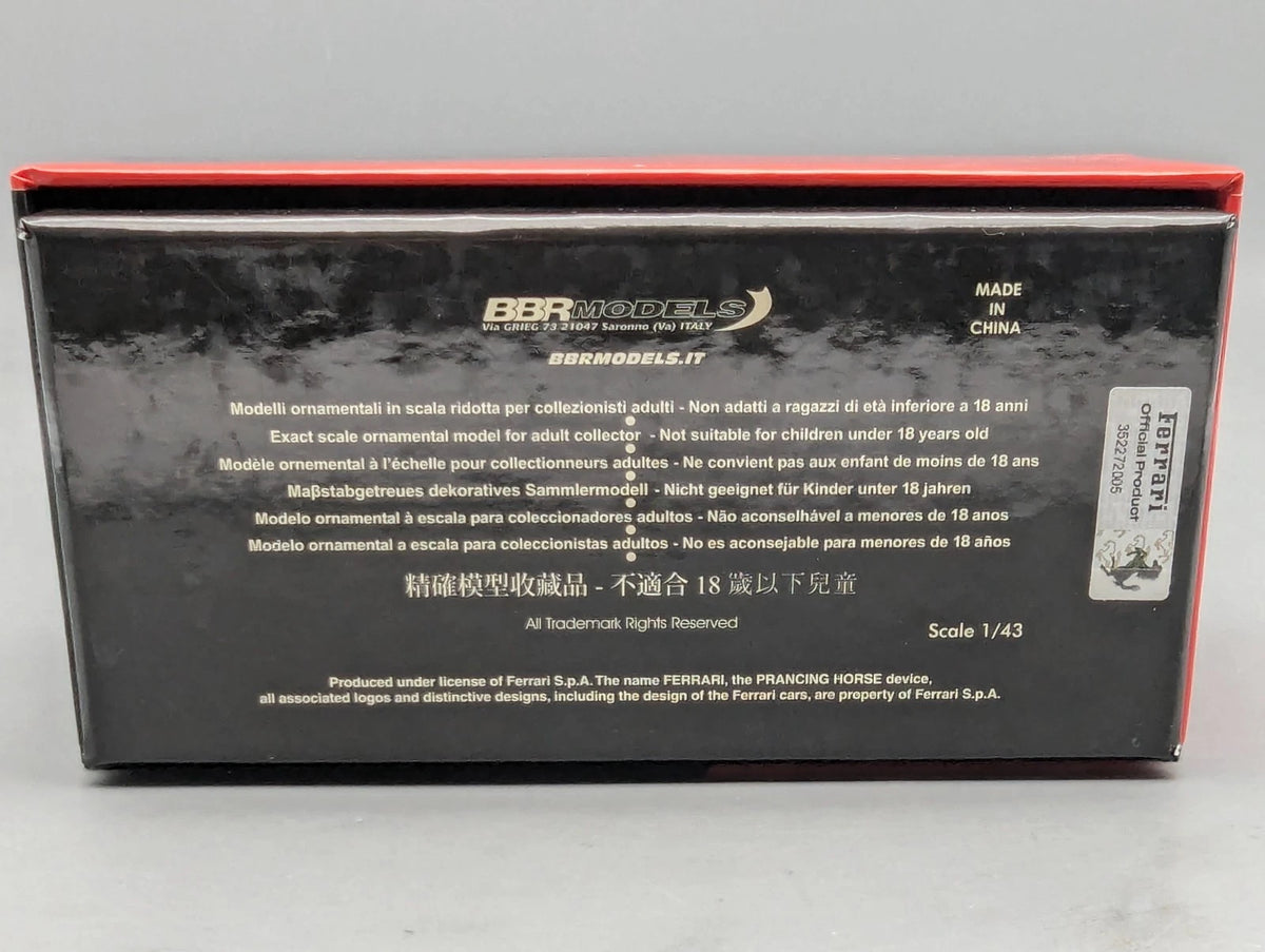 Modellautos 1:43 BBR Concept43 Ferrari F12 TDF Avorio Gloss Ltd 02/15 OVP